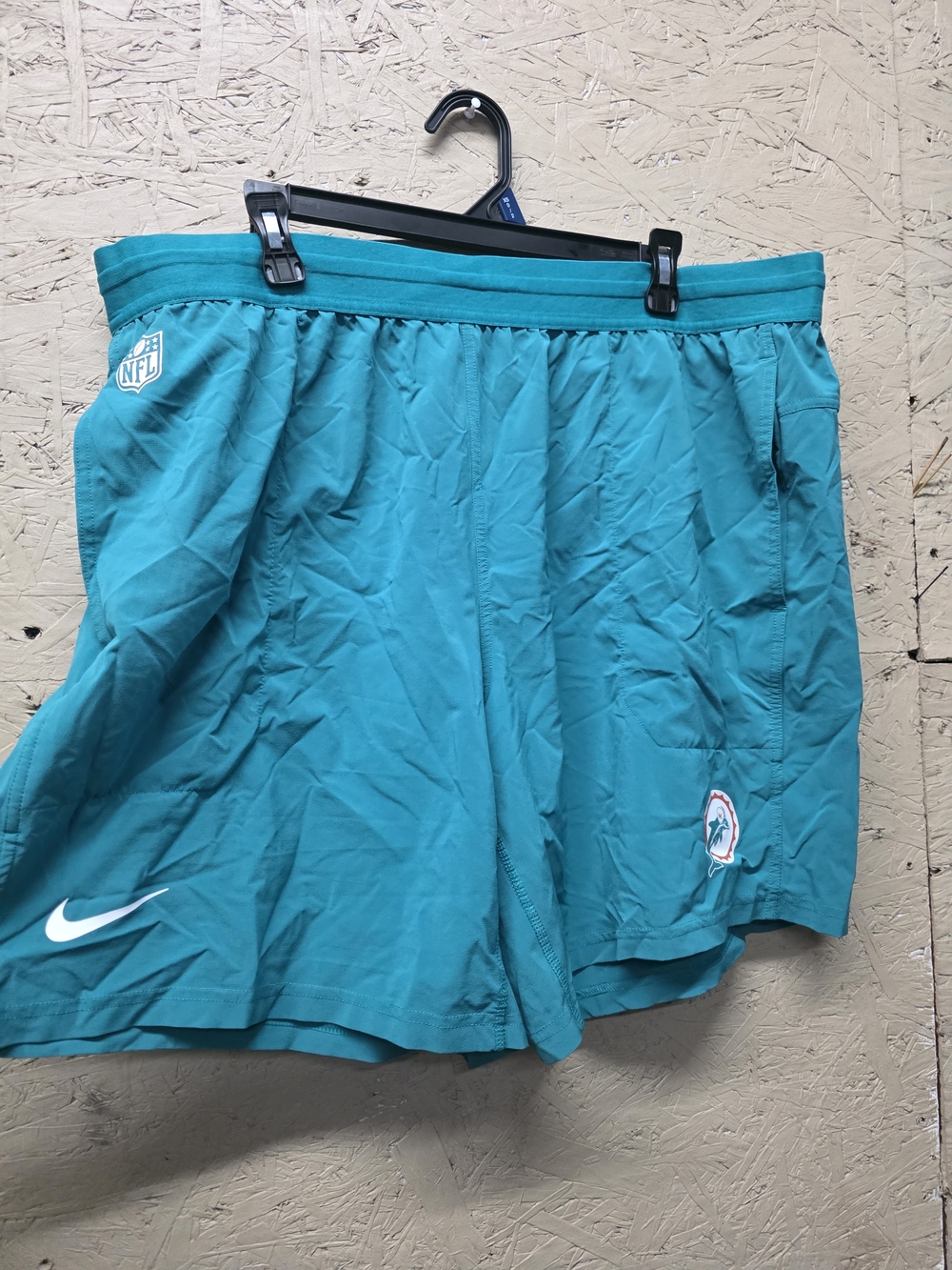 Nike Teal Miami Dolphins Athletic Shorts